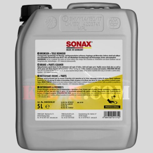 Sonax Bremsen + Teilereiniger 5 Liter