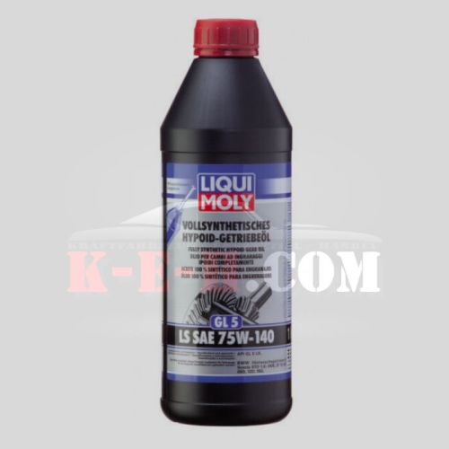 Liqui Moly Vollsynthetisches Hypoid-Getriebeöl (GL5) LS SAE 75W-140 1 Liter